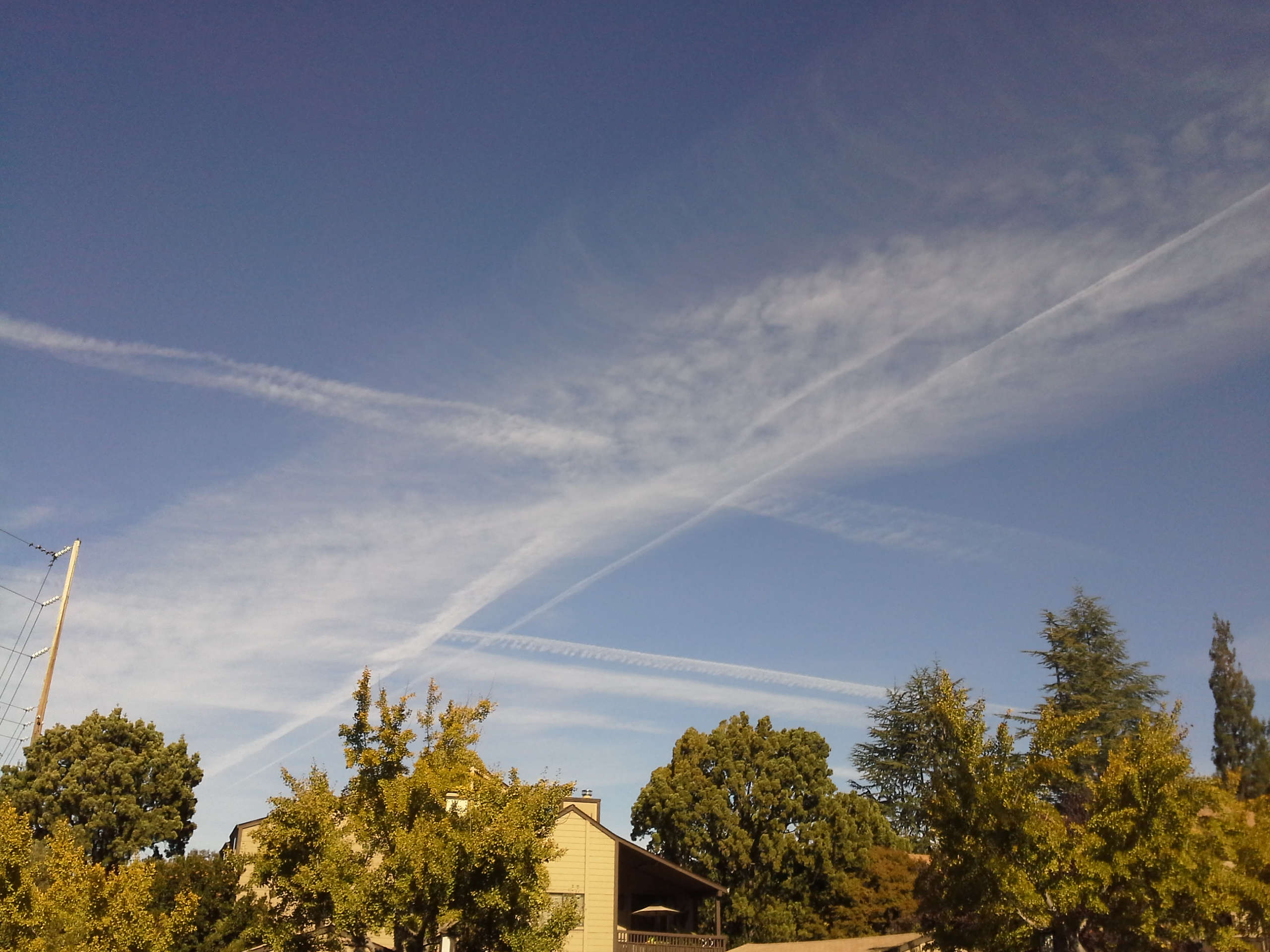 Chemtrails or Contrails?